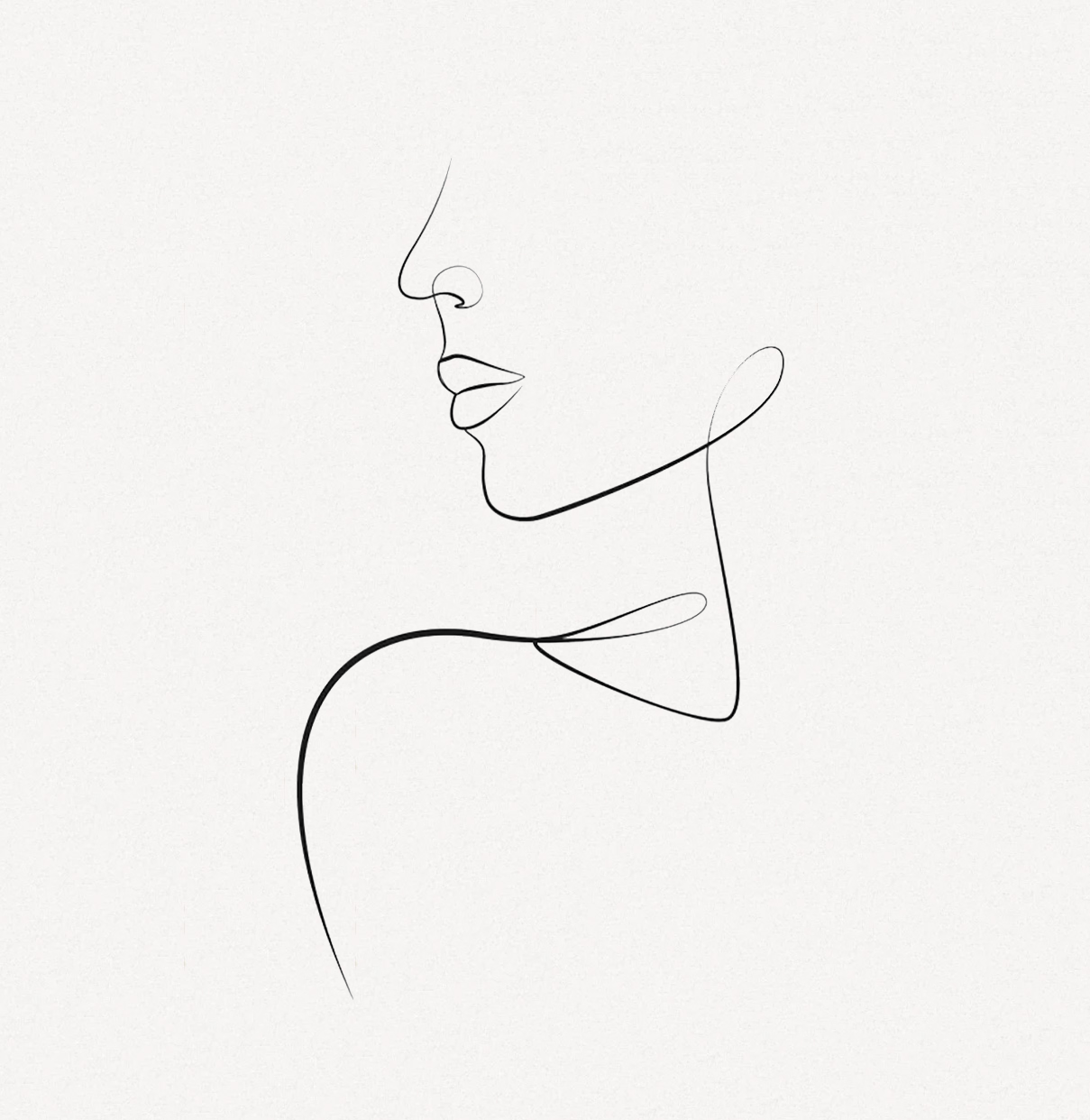 Fliehendes-Kinn Fliehendes Kinn / Kinnvergrösserung