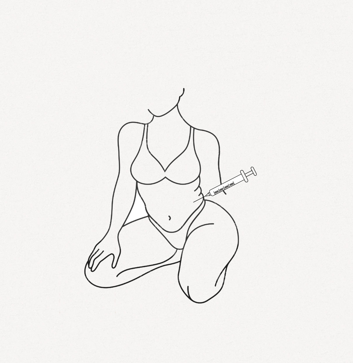 Reiterhose - Fettwegspritze Reiterhose / Body - Fettwegspritze